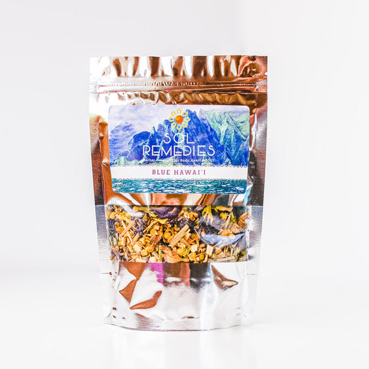 Blue Hawaii Herbal Tea – by Sol Remedies (8oz)